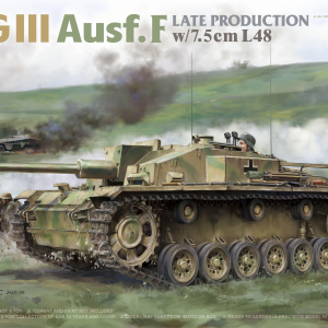 TAKOM 8015 1/35 Scale StuG III Ausf.F Late Production w/7.5cm L48 Model Kit